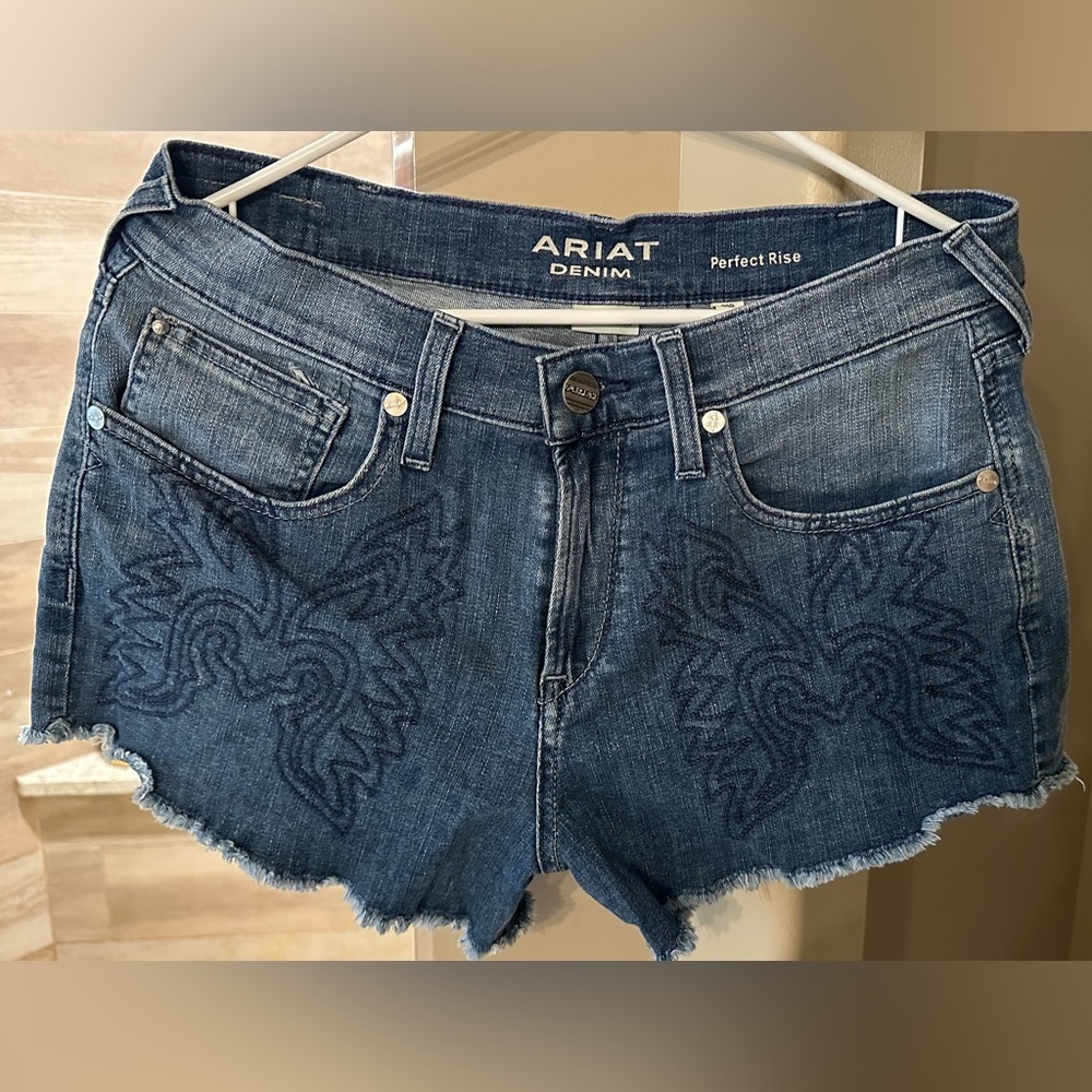 Ariat Women’s Embroidered Denim Shorts